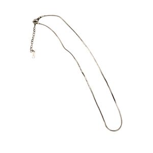 Women's Boho chic 18" stainless Steel snake chain necklaces with lobster clasp.